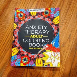 Anxiety Adult Coloring Book